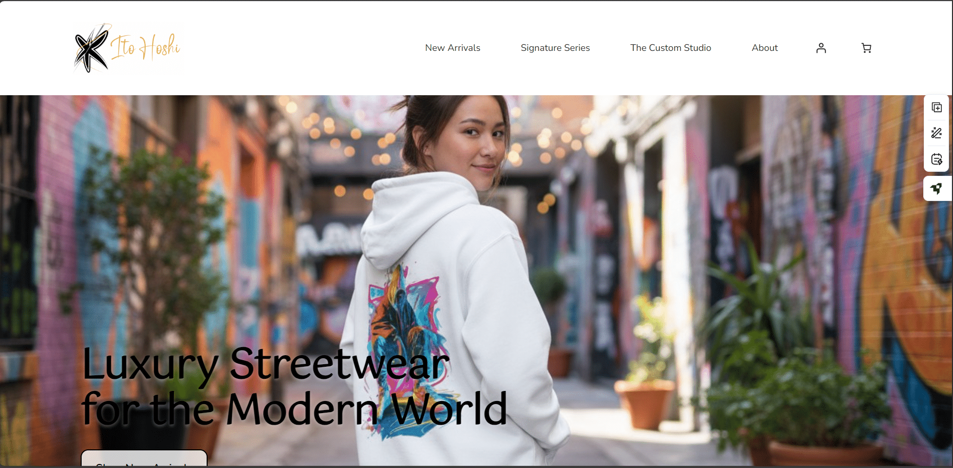 Ito Hoshi website hero preview