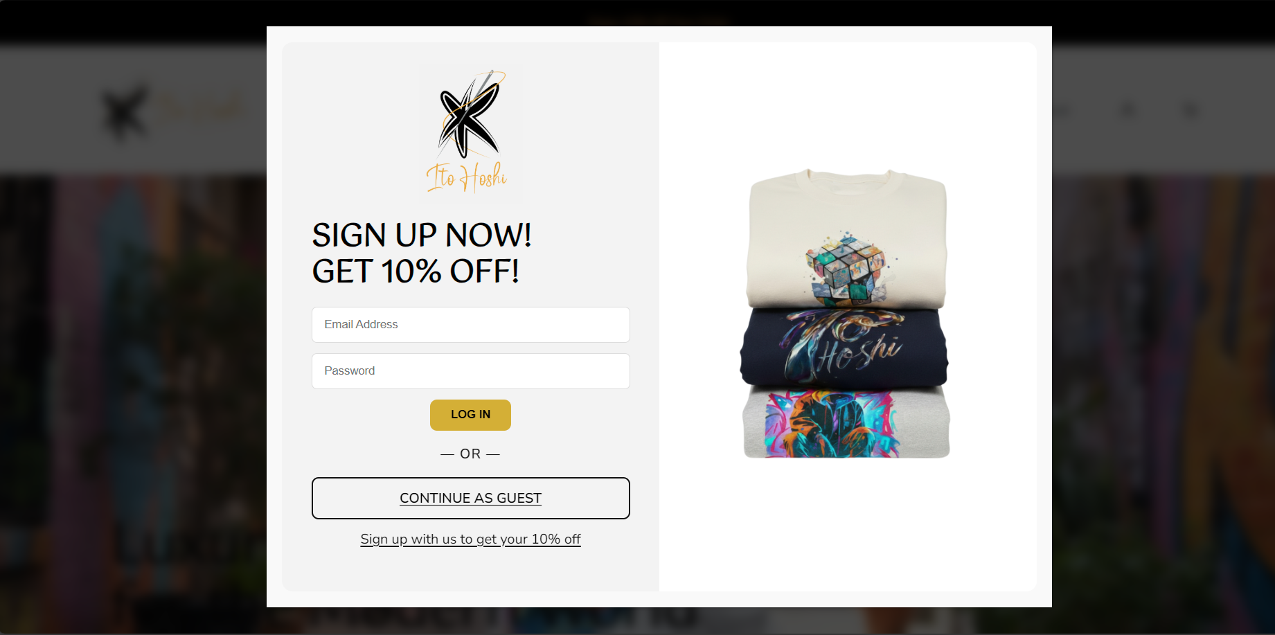 Ito Hoshi structure and navigation preview