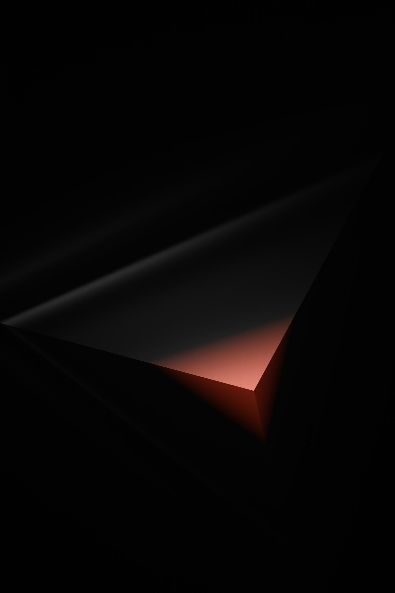 Minimal geometric web design concept